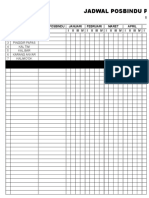 Jadwal Posbindu PTM