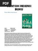 Download Contoh Resensi Buku by TamaOrdinary SN356596339 doc pdf