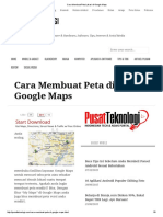 Cara Membuat Peta Lokasi Di Google Maps PDF