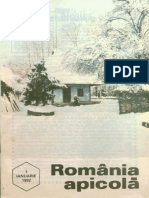 Romania Apicola 1992 nr.1 Ianuarie PDF