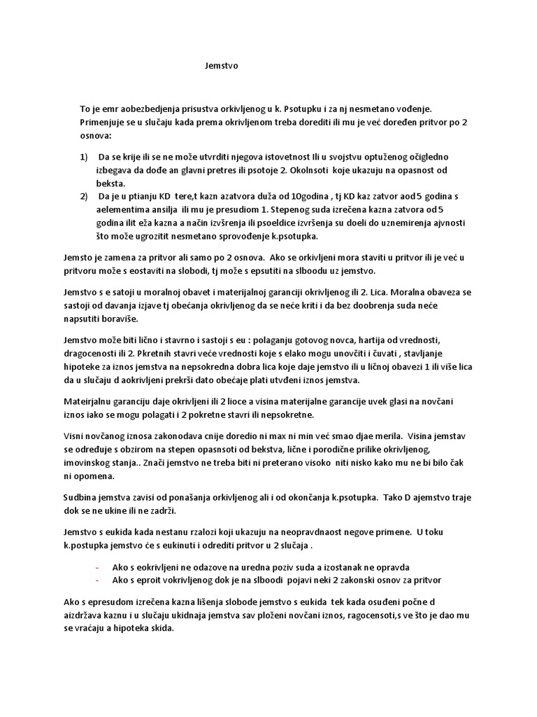 Jemstvo | PDF