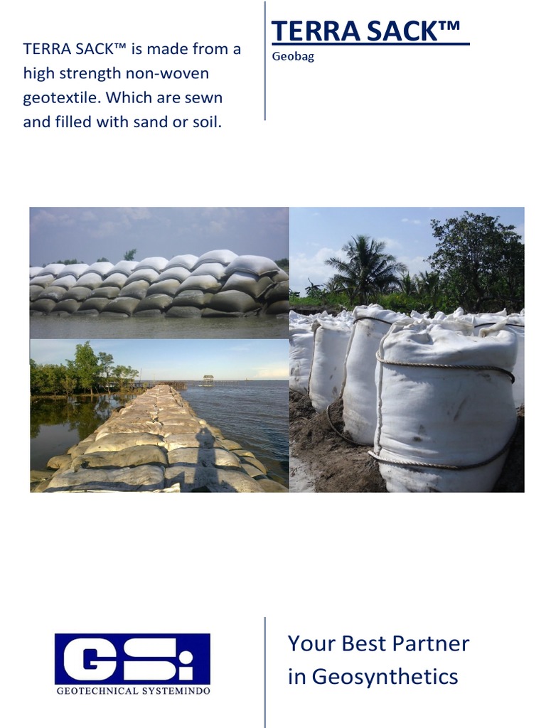 05 Geobag (Terra Sack) | PDF | Sand | Strength Of Materials