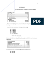 6.cost Behaviour - II