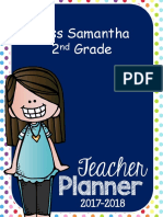 2nd Grade Teacher Miss Samantha