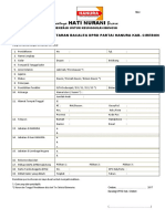 DPRDK 01 Form Pendaftaran Bacaleg Kab. CRB