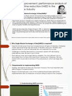 SMED Process Optimization for Setup Time Reduction in Automotive Manufacturing