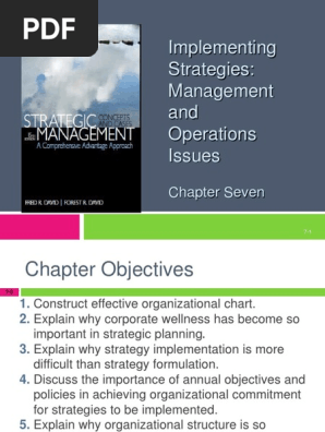 C7 Strategy Implementation Dealing With M O Issues Pdf Organizational Structure Strategic Management