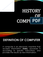 History OF Computer