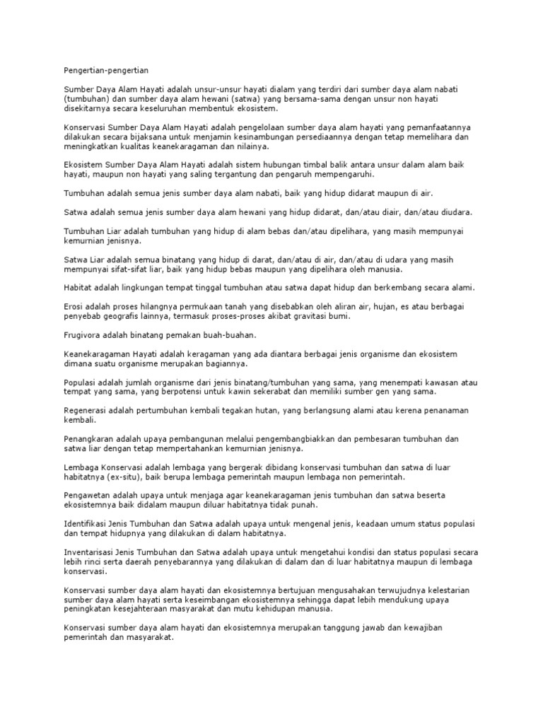 Pengertian Sumber Daya Alm Hayati Docx