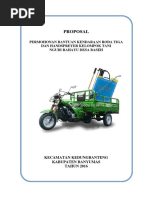 Download Proposal Kendaraan Roda Tiga by Hasun Jufri SN356614549 doc pdf