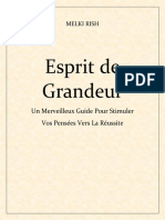 Extrait Esprit de Grandeur - Melki Rish