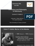 The History and Philosophy of Astronomy