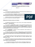 Valoracion de La Maduracion Cognitiva Del Ninyo de 0 A 6 Anyos PDF