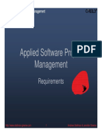 Applied Software Project Management: Requirements