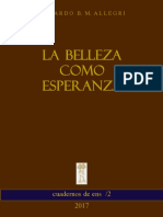 Eduardo Allegri - La Belleza Como Esperanza PDF