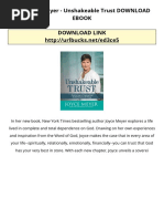 Download PDF Joyce Meyer - Unshakeable Trust DOWNLOAD EBOOK by New Eckel SN356623139 doc pdf