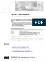 Configuring IOS Certificate Server