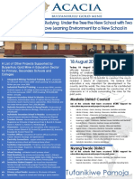 FACT SHEET - Handover of Classrooms and Hospital Beds