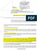 Requerimiento de Acusacion por Nombramiento indebido y aceptacion ilegal de cargo publico