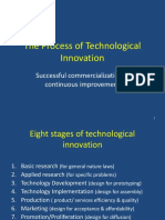 Eight Stages Technological Innovation Process