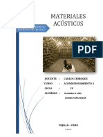 Materiales Acusticos