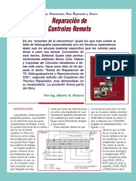 Reparaciones Controles Remoto PDF