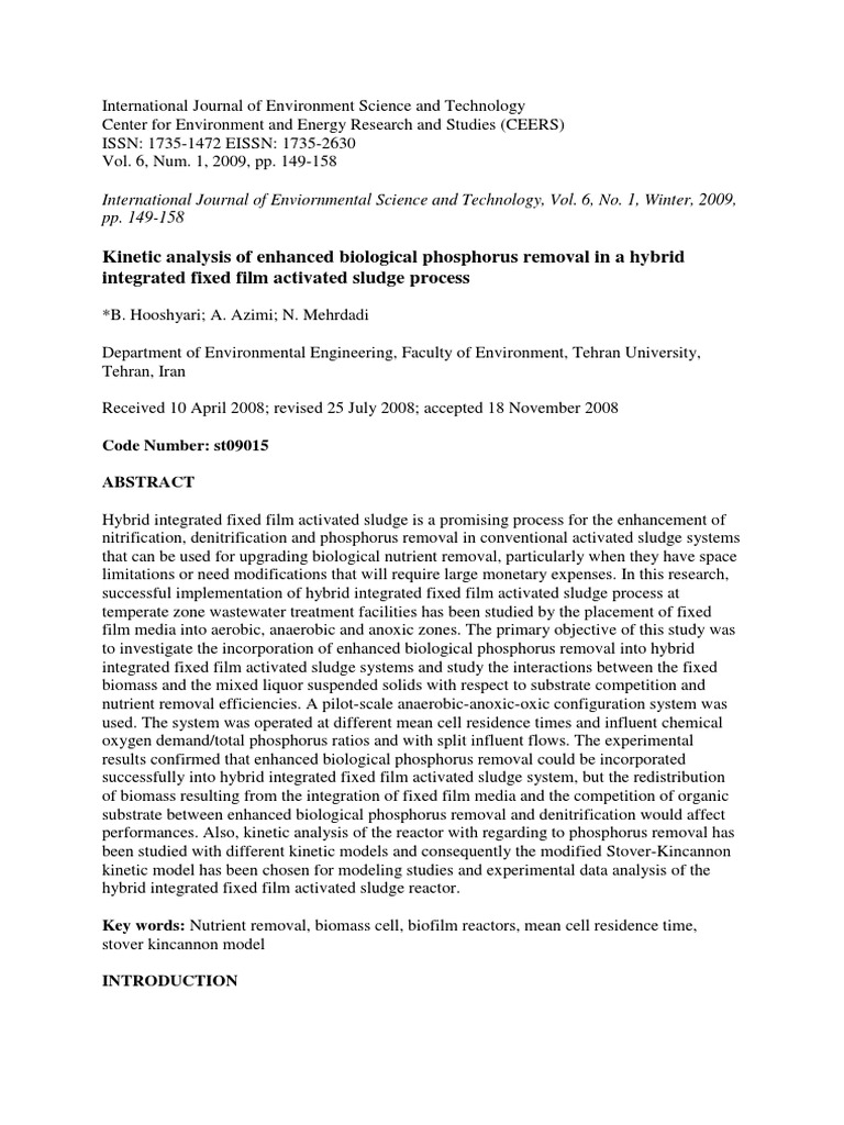 Activated sludge thesis picture