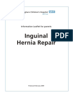 Inguinal Hernia Repair