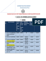 2) Faculty of Commerce & Management.