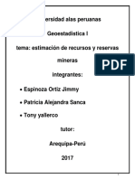 Semana 10 Geoestadisctica