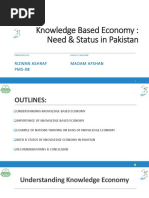 Knowledge Economy in Pakistan