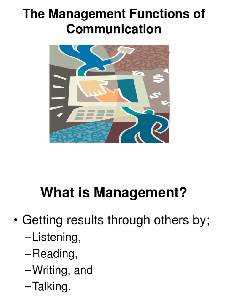 The Management Functions of Communication | PDF | Business | Self ...