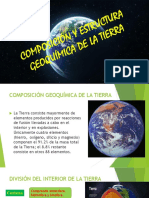 Composición y Estructura Geoquímica de La Tierra