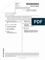 A Process For Refolding of (Pro-) Chymosin, Comprising Recycling of Urea