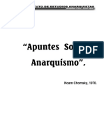 CHOMSKY, N. Apuntes Sobre Anarquismo