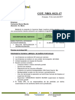Propuesta Economica BAÑOS - Consorcio Nuevo Mundo 2 PDF