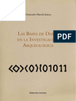 Las Bases de Datos en La Investigacion Arqueologica