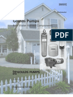 Goulds Pumps Used in Rainwater Harvesting System