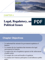 Legal, Regulatory, and Political Issues