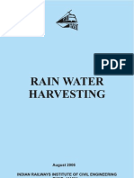 Rain Water Harvesting - Indian Railways Institute of Civil Engineering