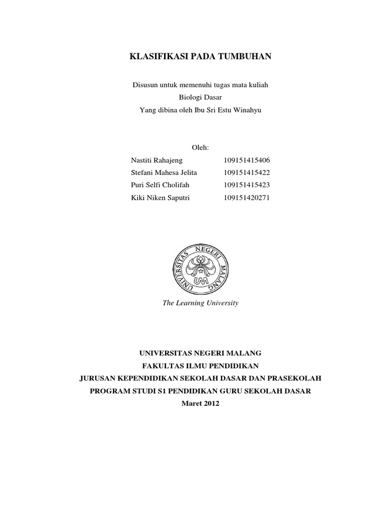 93582455 Kunci Determinasi Flora Lengkappdf