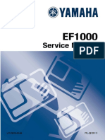 Yamaha Ef1000 Service Manual
