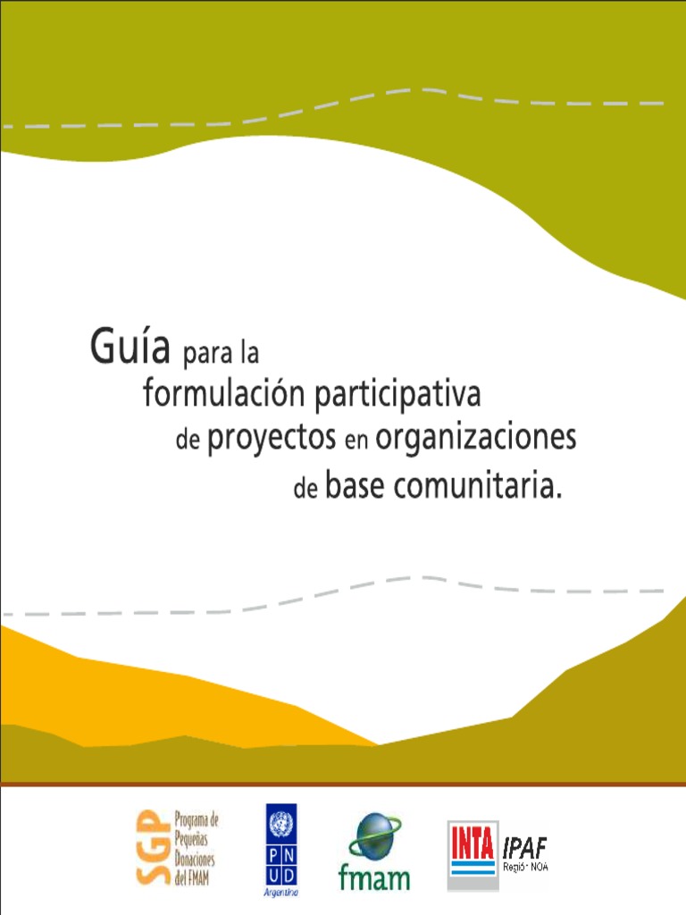 Guía para Proyectos Comunitarios Participativos | PDF | Los bosques ...