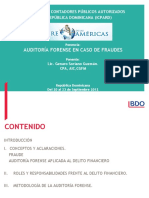 Auditoria Forense Riezgo Financiero Cumbre de Las Americas, Lic, Genaro Soriano