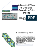 8 Beautiful Ways To Use Blue Green in A Color Palette