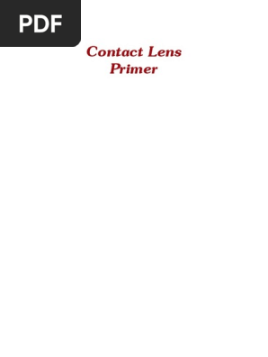 Contact Lens Primer