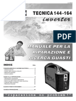 Inverter Tecnica 144-164 Tecnica 140.1-142 Manuale Per La Riparazione e Ricerca Guasti Riparazione No Problem! Indice Pag.