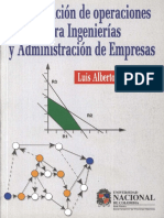 Investigacion de Operaciones para Ingenierias y Administracion de Empresas OA PDF