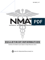 Nmat Bulletin of Information PDF