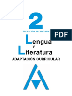 Lengua y literatura 2. Adaptación curricular (Anaya)
